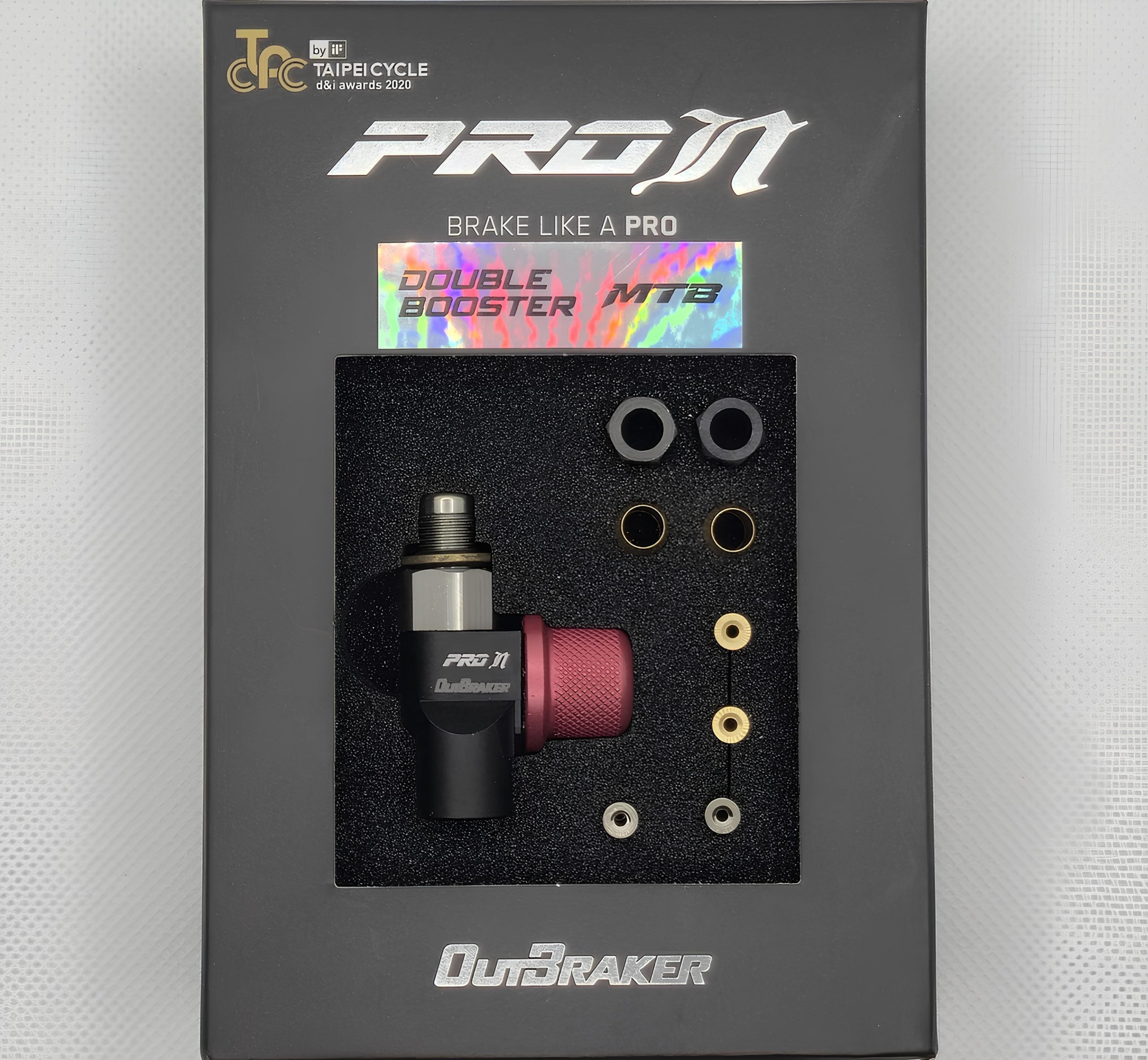 Protector Freno Outbraker Double Booster Trail Guard PRO N Shimano Negro #7