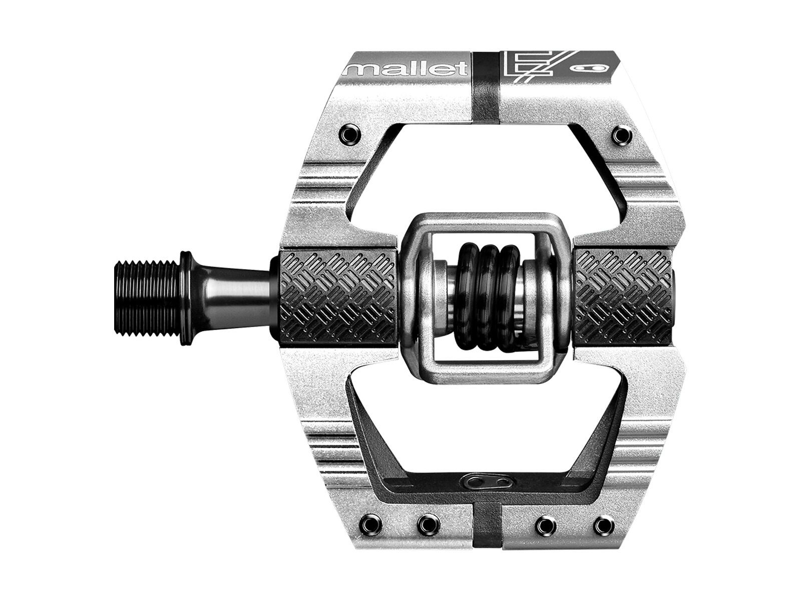 Pedal Crank Brothers Mallet E Ls High Polish Silver