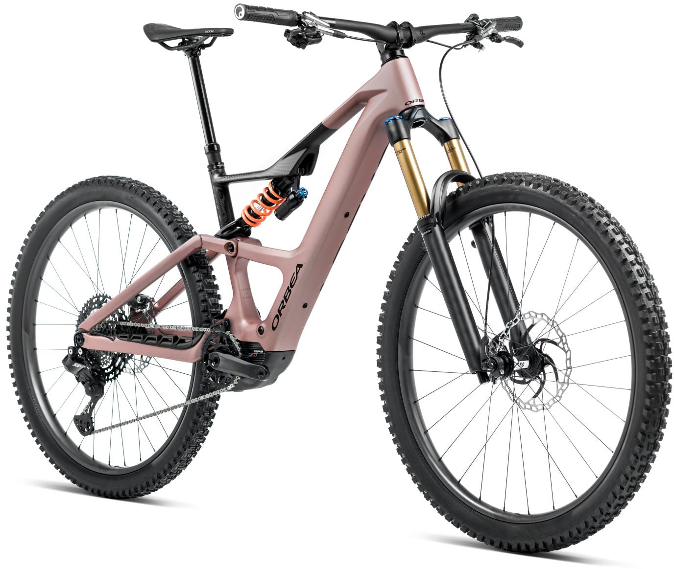 Orbea Rise LT M20 630W 2025 Desert Rose/Carbon Raw Matt