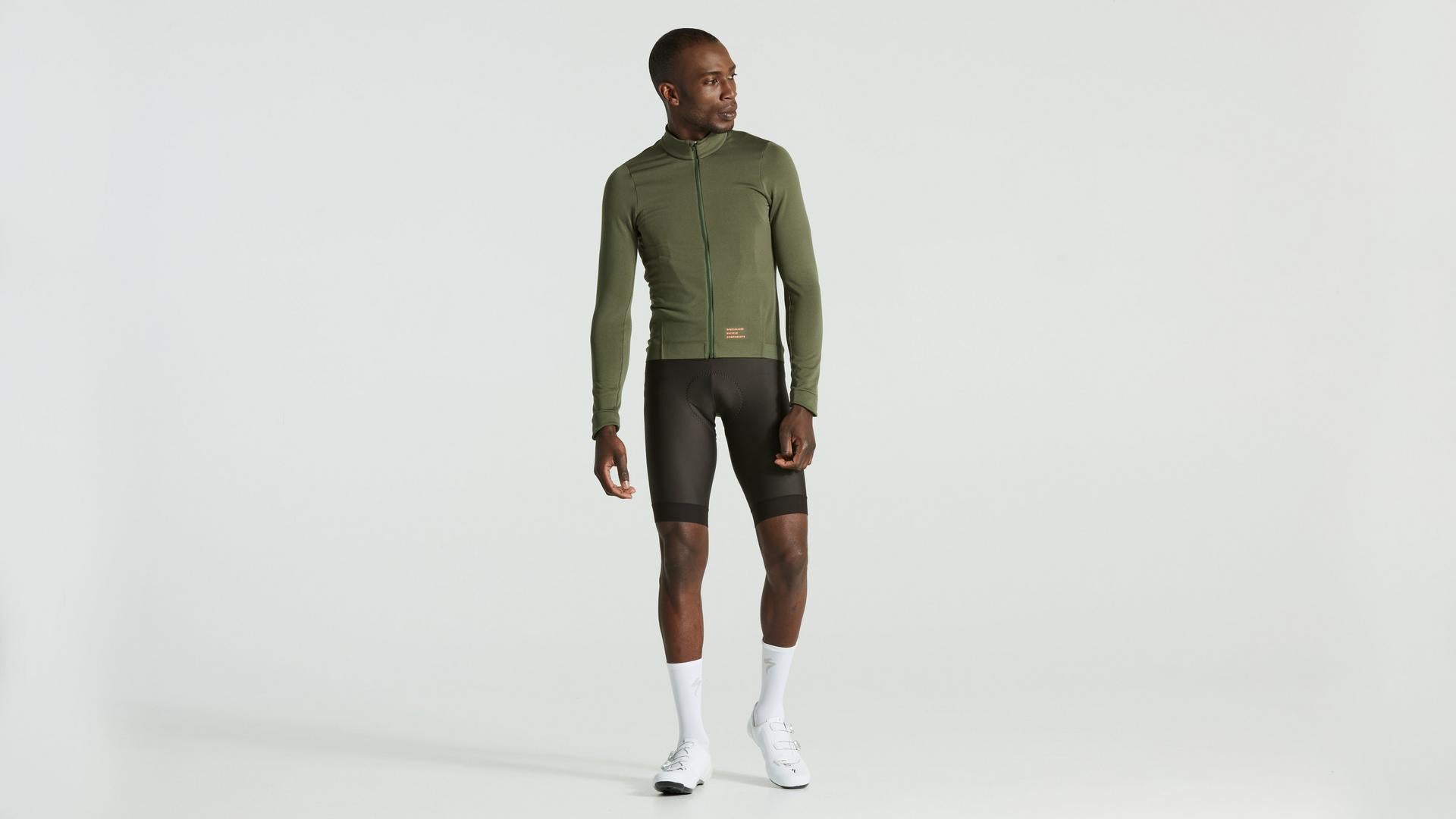 Maillot Manga Larga Prime Powergrid Specialized Hombre Oak Green