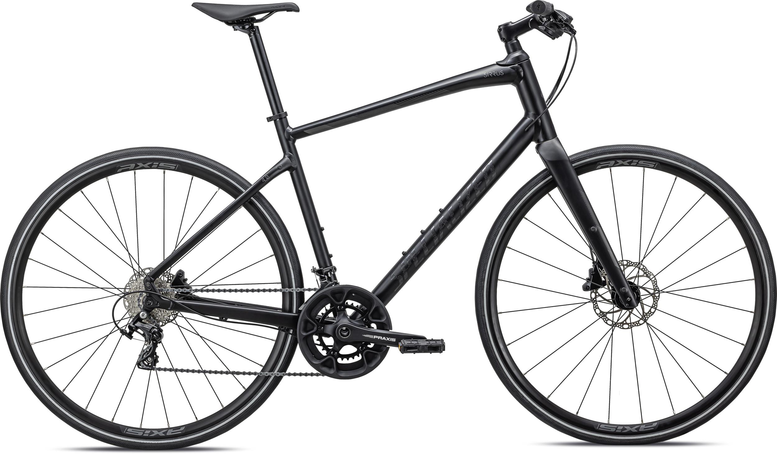 Bicicletas Urbanas Specialized Sirrus 4.0 Satin Black/Smoke/Black Reflective #2