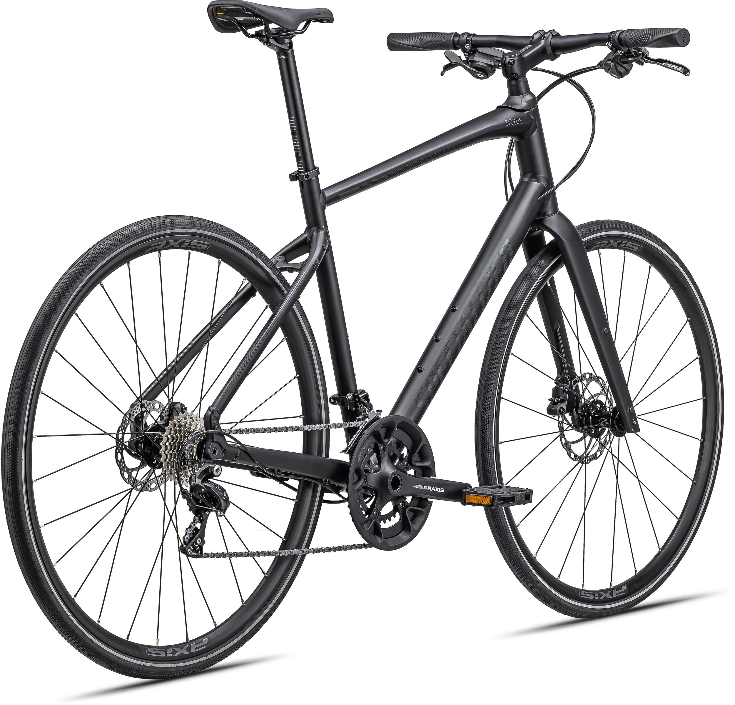 Bicicletas Urbanas Specialized Sirrus 4.0 Satin Black/Smoke/Black Reflective #3