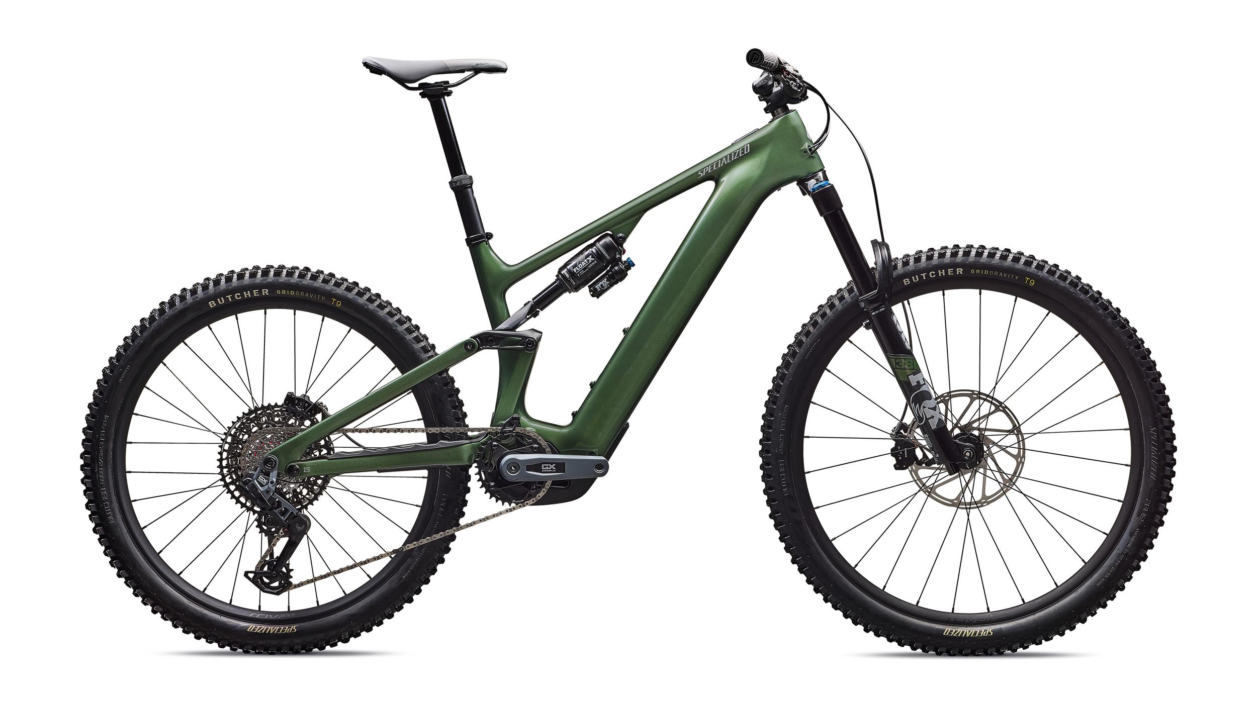 Bicicletas Electricas eTrail Turbo Levo 4 Expert Specialized 2026 Gloss Cypress Metallic/Silver Dust #2