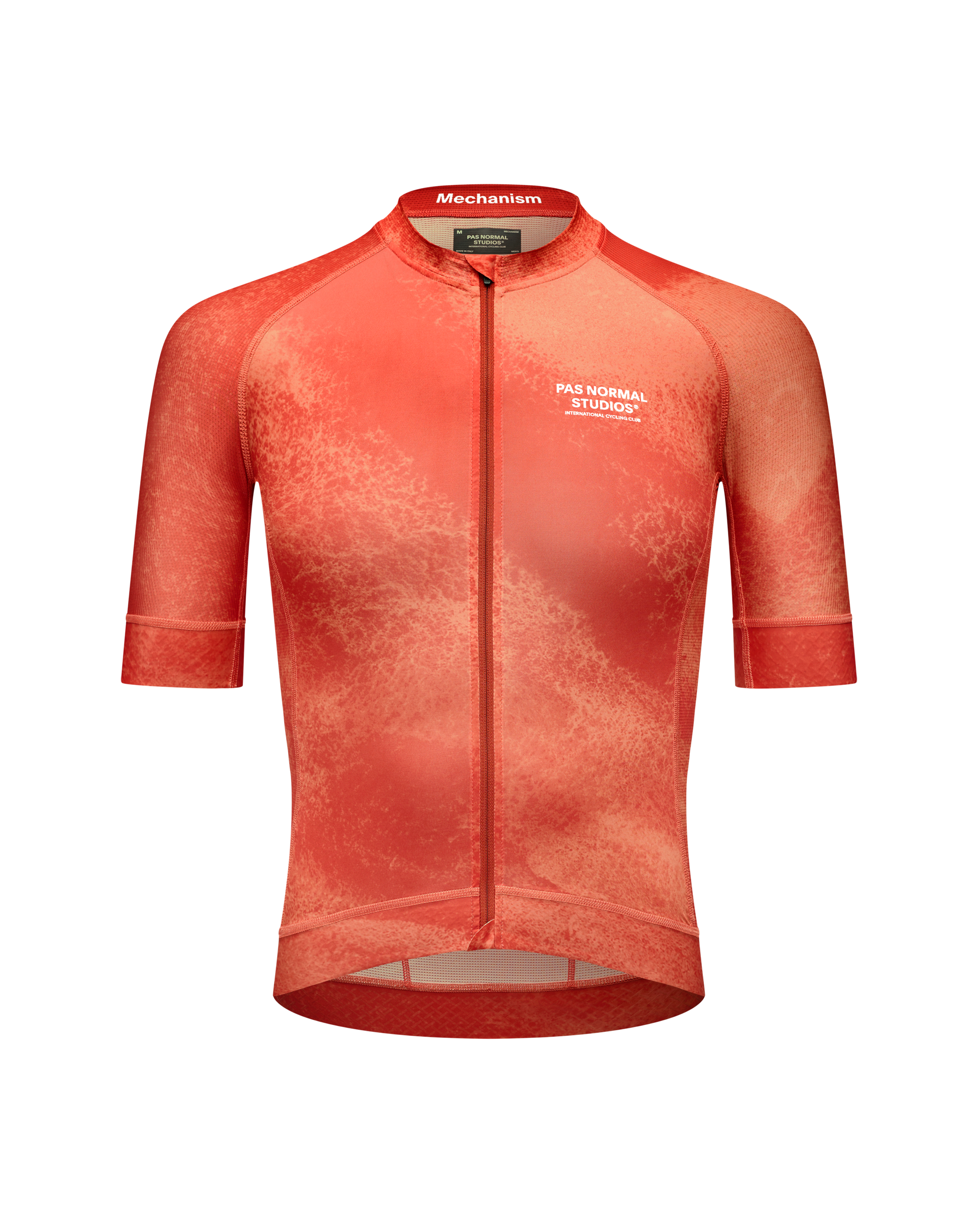 Maillot Manga Corta Pas Normal Studios Mechanism Hombre AOP Hibiscus Orange #2