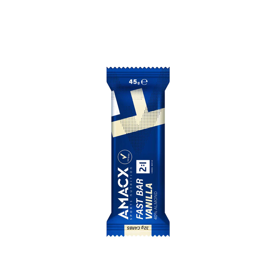 Barritas Energéticas Amacx Fast Bar Vainilla Caja 12uds Azul #2