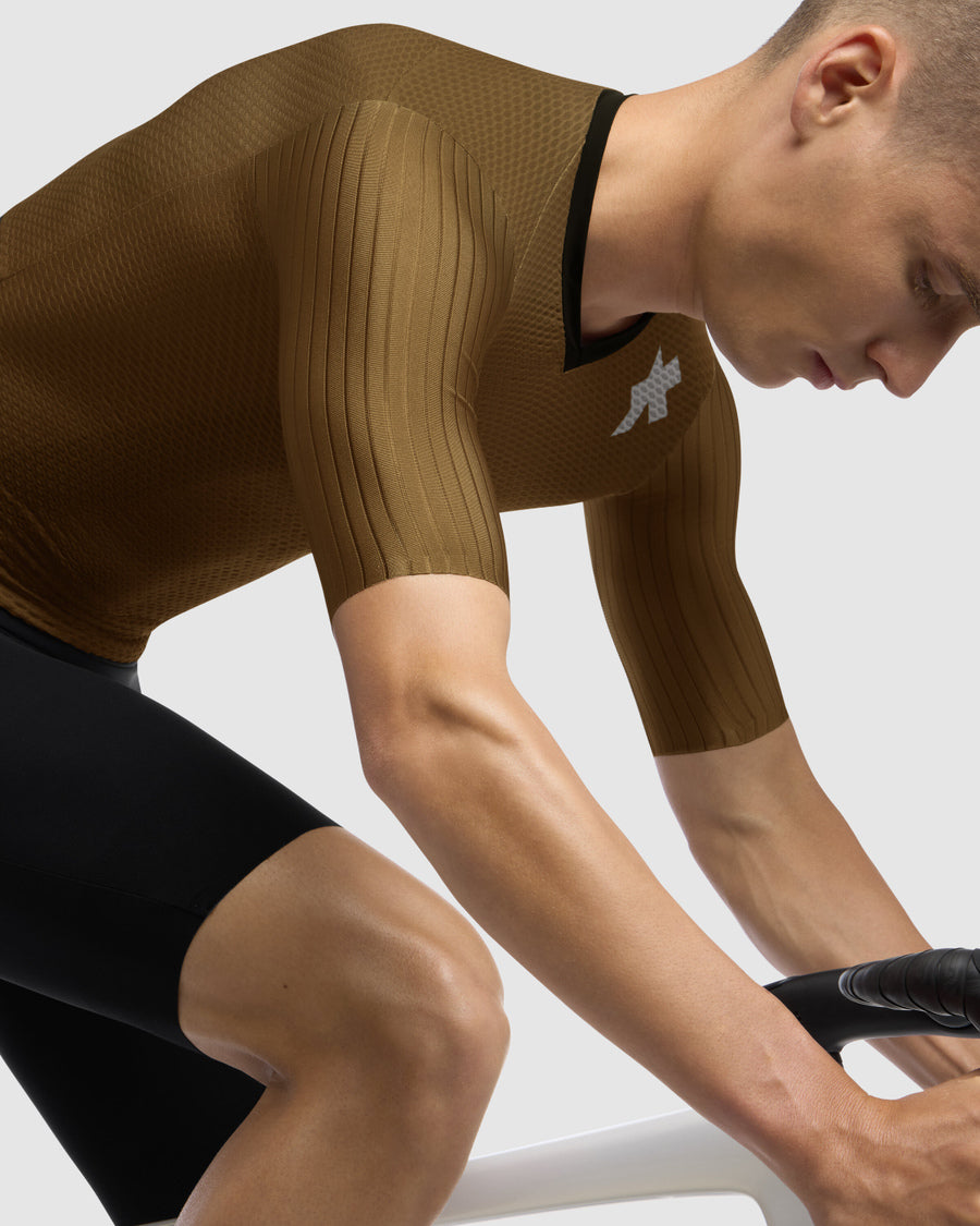 Maillot Manga Corta Assos Equipe RSR S11 Hombre Jupiter Gold #9