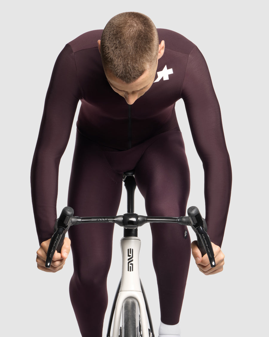 Maillot Manga Larga Assos Mille GT Spring Fall S11 Hombre Mulberry Brown #5