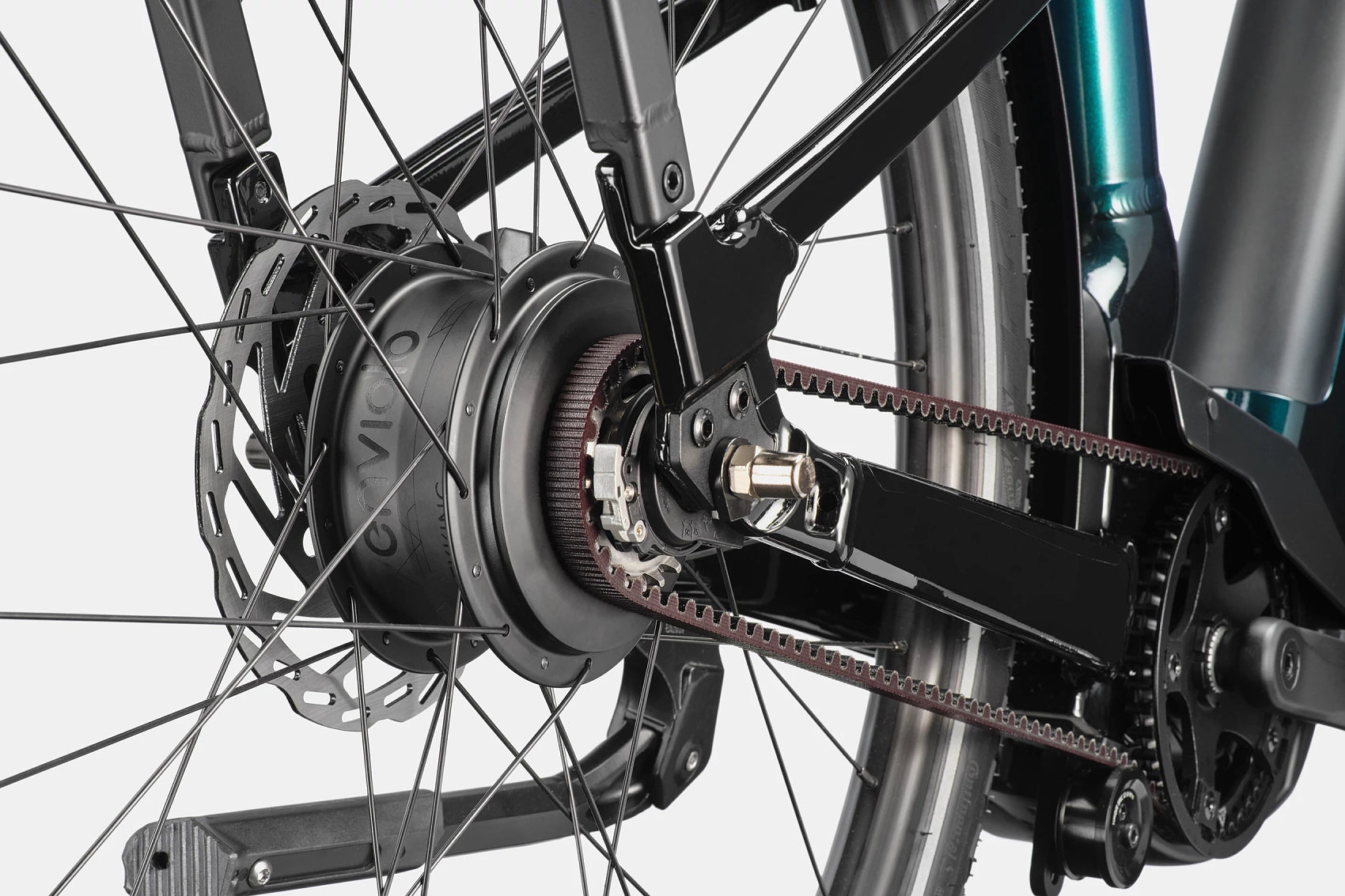 Bicicletas Electricas eUrbanas Mavaro Neo 1 Low Step-Thru Cannondale 2025 Deep Teal #6