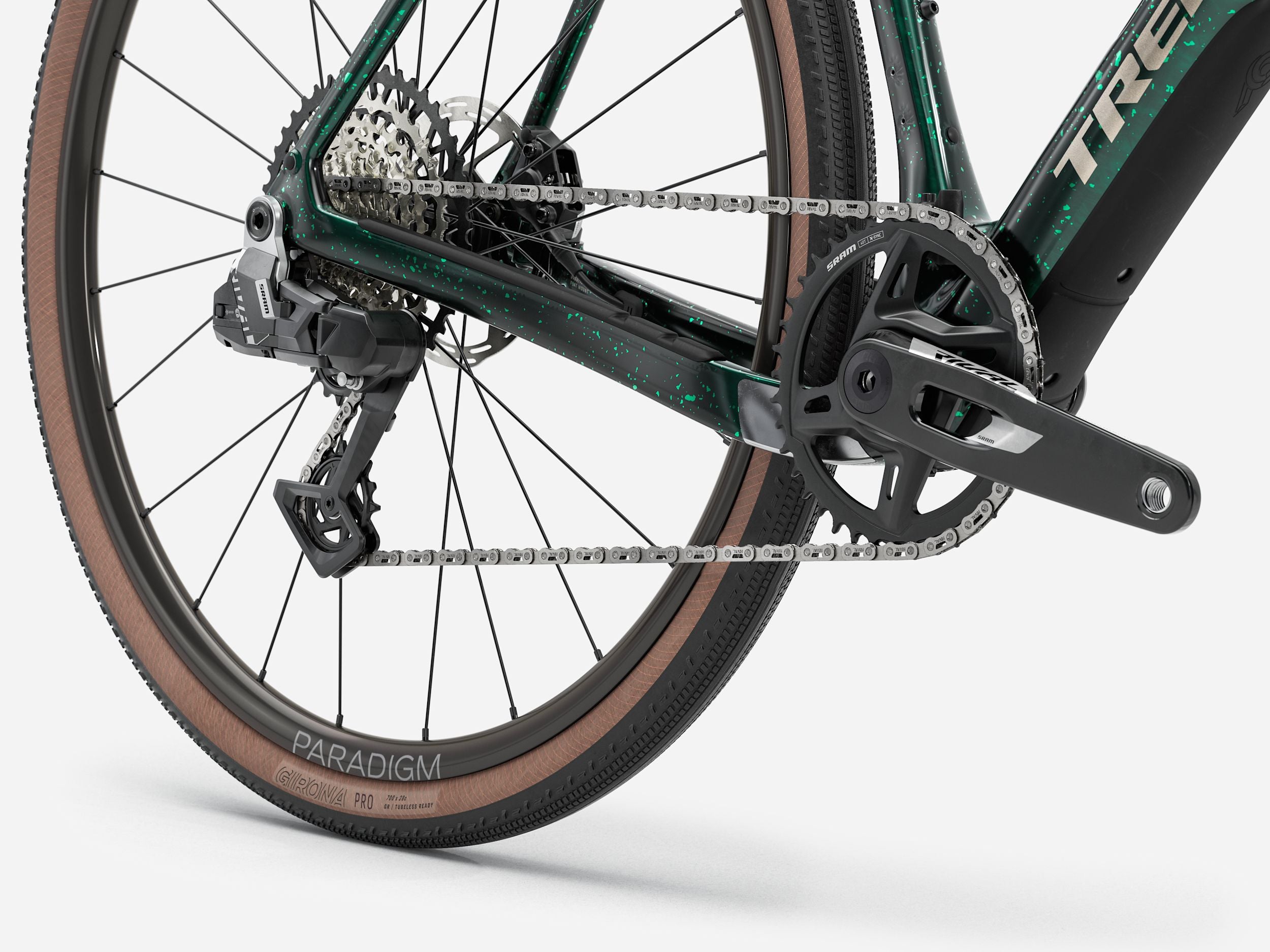 Trek Checkpoint SL 6 AXS Gen 3 2026 Dark Green/Ivy Smoke Splatter #5