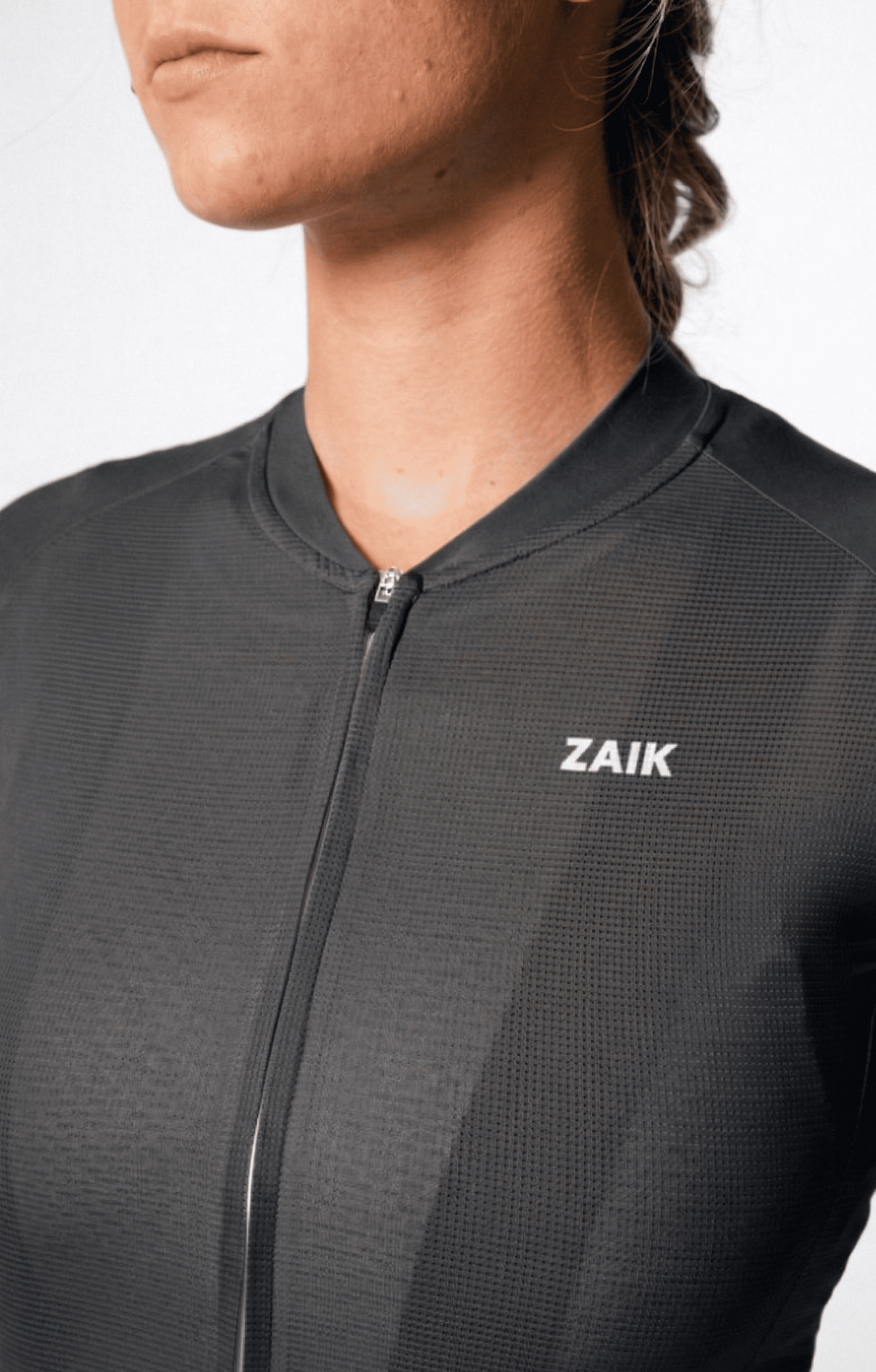 Zaik Maillot Manga Corta Essence Mujer Dark Grey #2