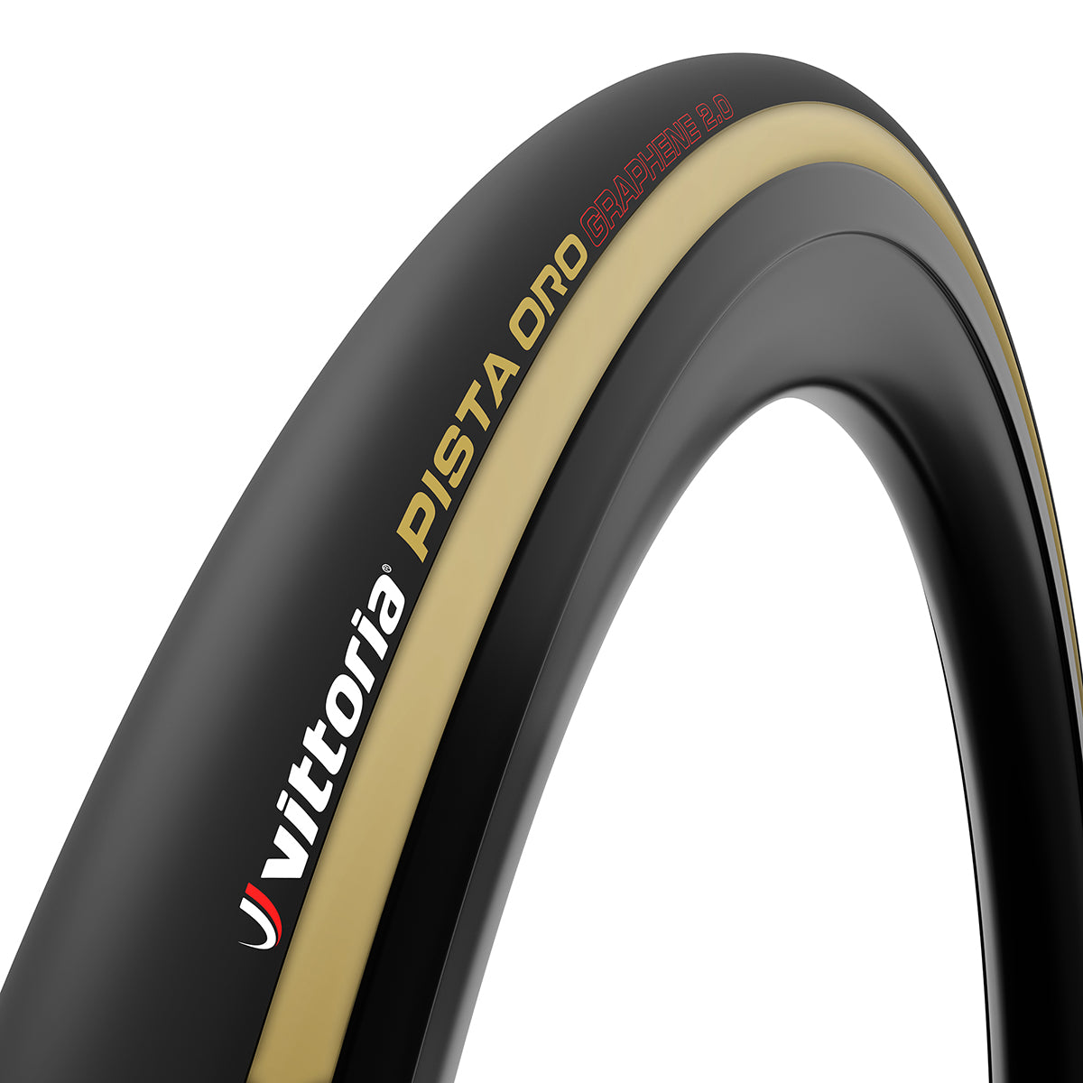 Cubierta Vittoria Pista Oro Tubular TPU G2 Crema/Negro