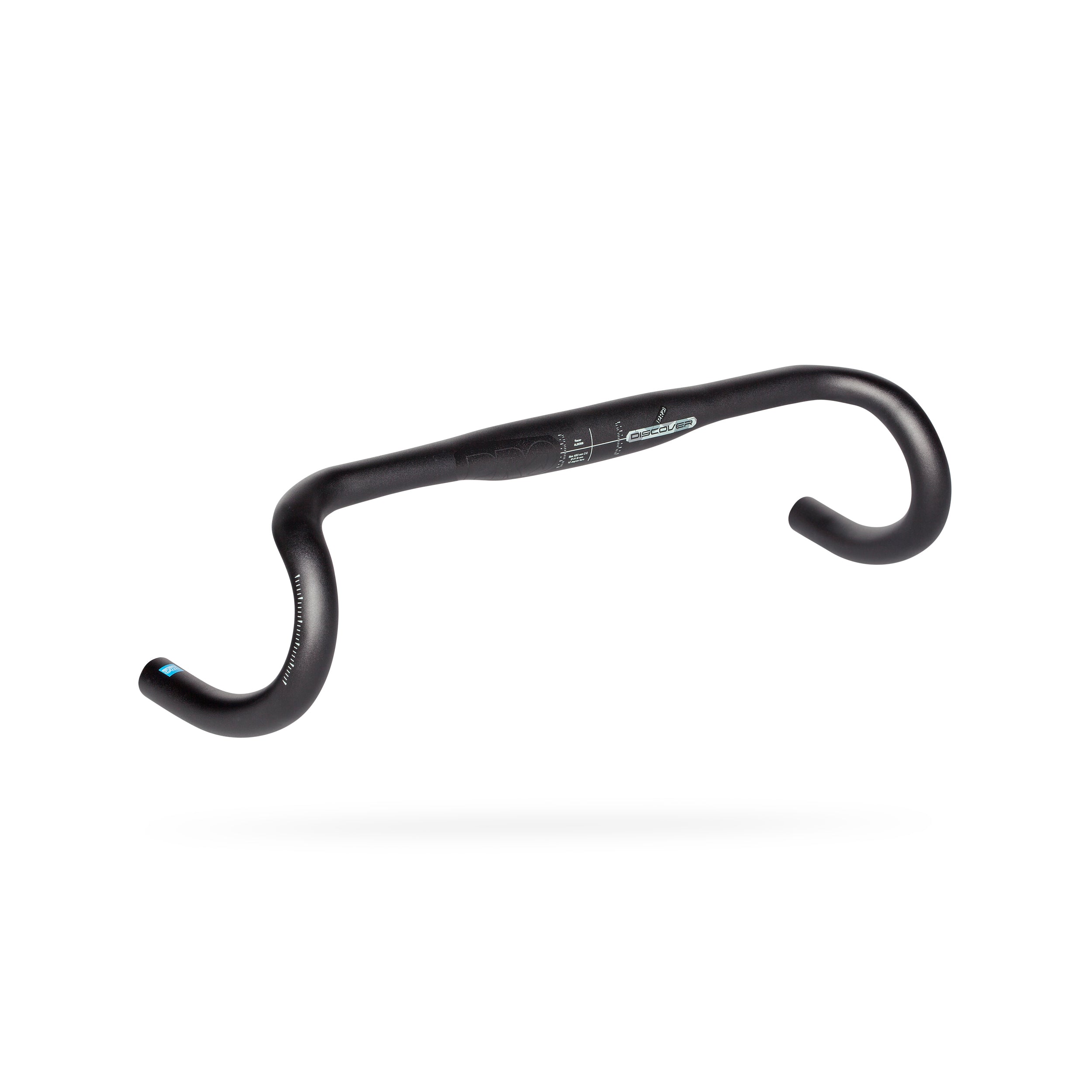 Manillar Gravel PRO PLT Discover Aluminio 31.8mm 115mm 65mm 12° Flare Negro #2