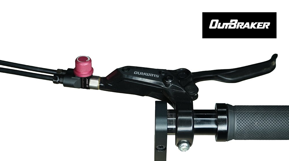Protector Freno Outbraker Double Booster Trail Guard PRO N Shimano Negro