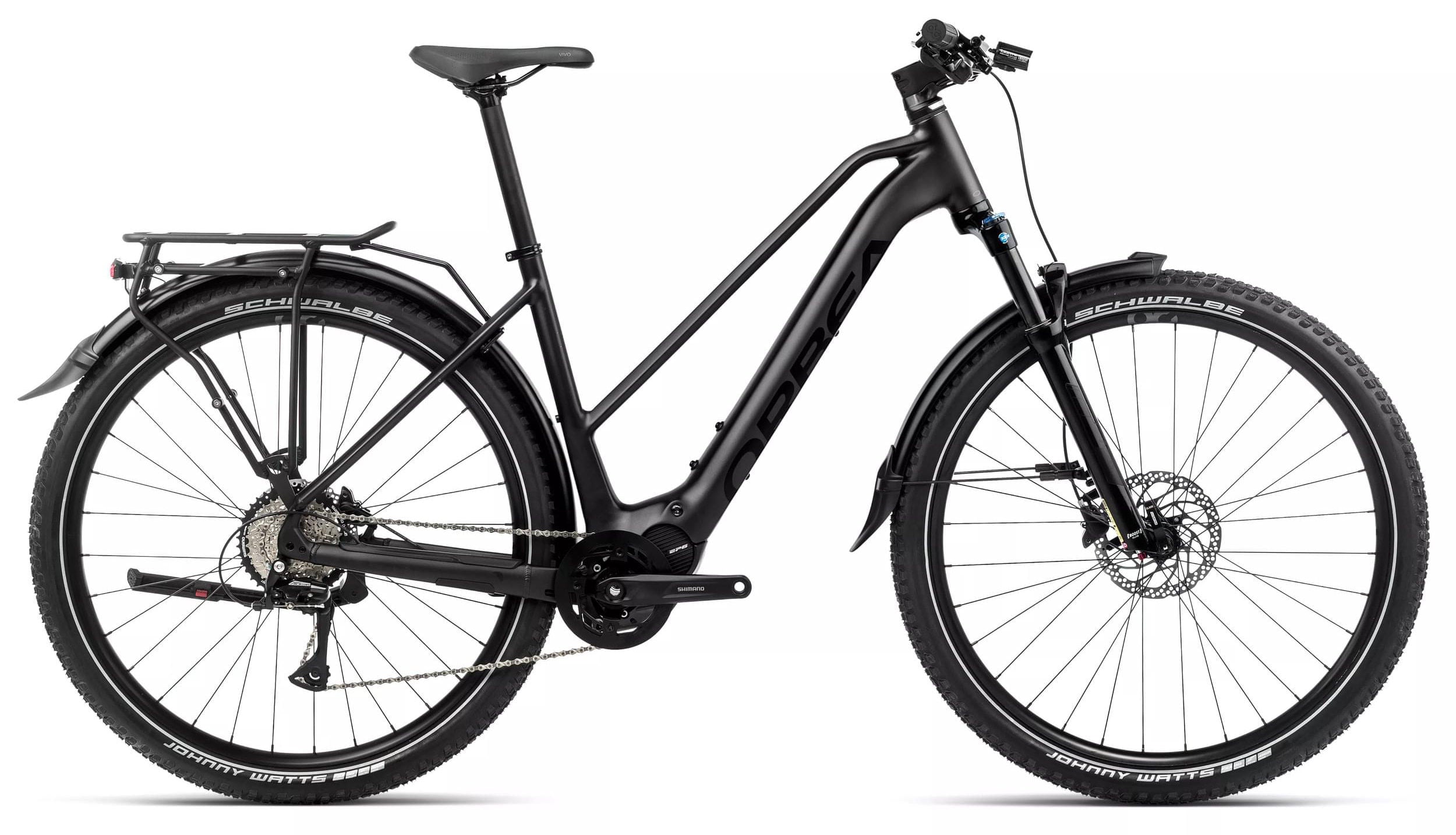 Bicicletas Electricas eUrbanas Orbea Kemen Mid Suv 40 2024 Metallic Night Black Matt/Gloss #2