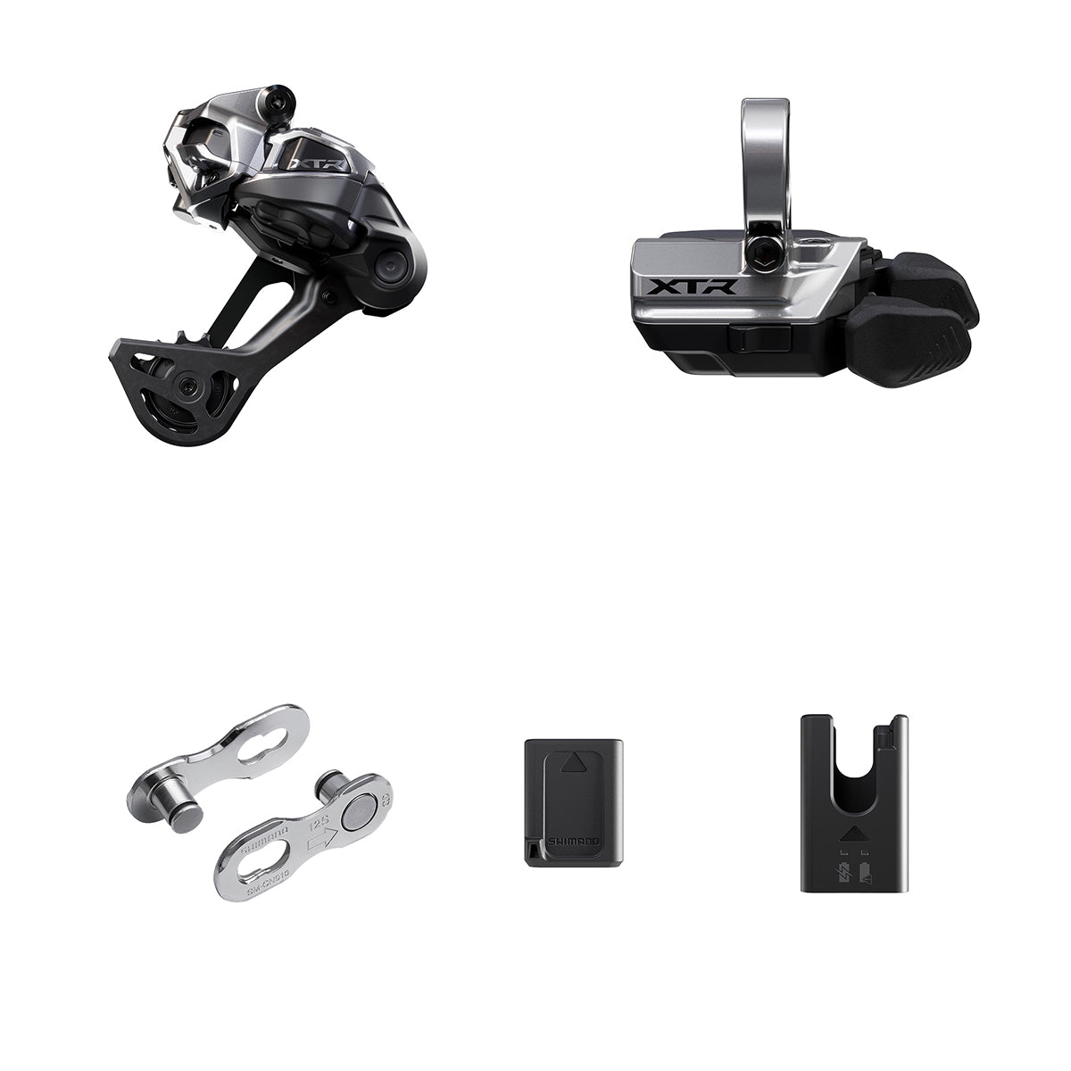 Kit Actualización Cambio Trasero Shimano XTR Di2 RD-M9250-UPG-KIT SGS Abrazadera Negro
