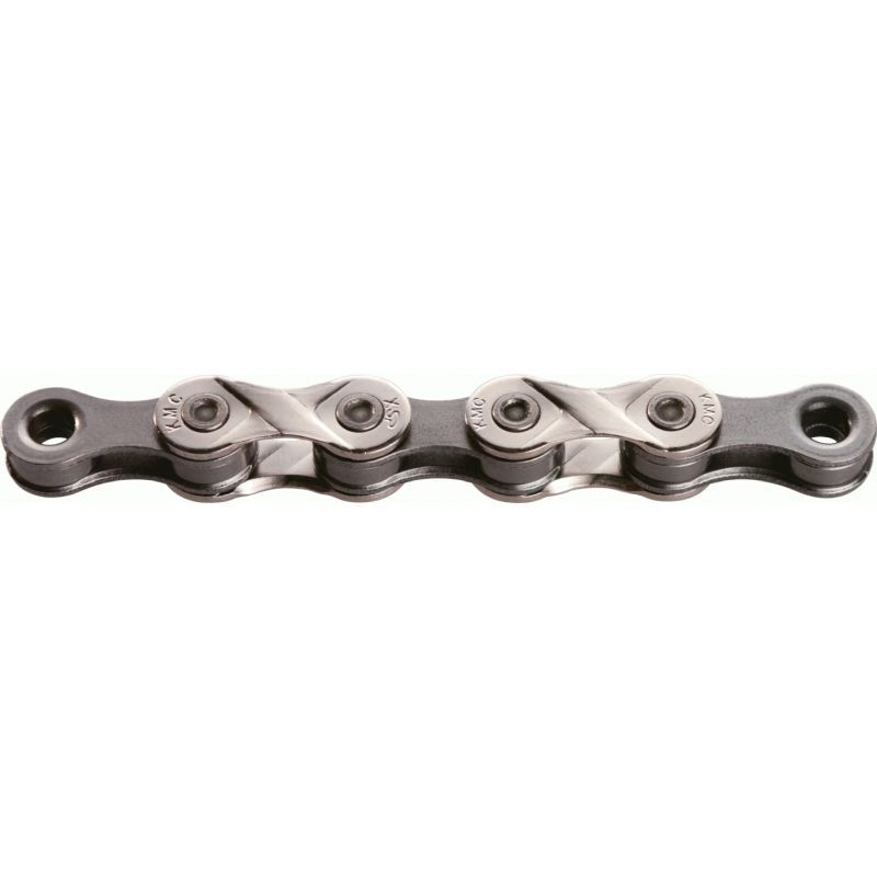 Cadena KMC X8 114 Eslabones 8v Cromada/Gris