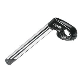 Potencia Caña Ergotec Cat 2 25.4/22.2mm Aluminio/Acero Inoxidable Negro/Plata
