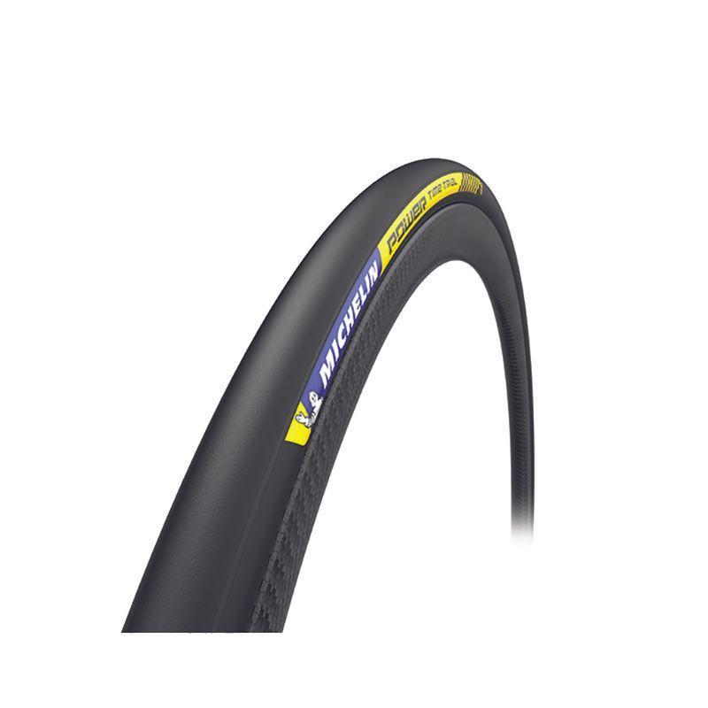 Cubierta Michelin Power Time Trial 700x23C Racing Line Plegable Negro