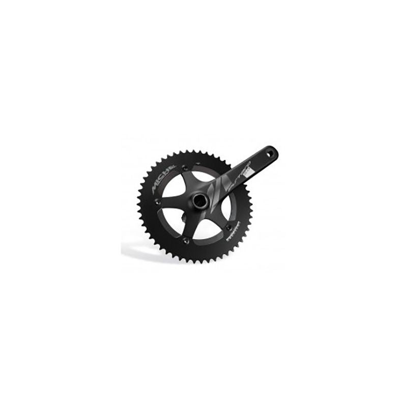Juego Bielas/Plato Miche Pistard Air Bcd 144 51d 170mm Negro