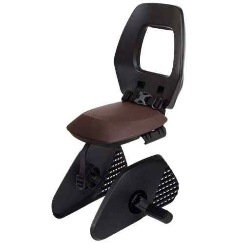 Portabebé Bobike ONE Junior Portabultos Plegable hasta 35kg Negro/Marrón