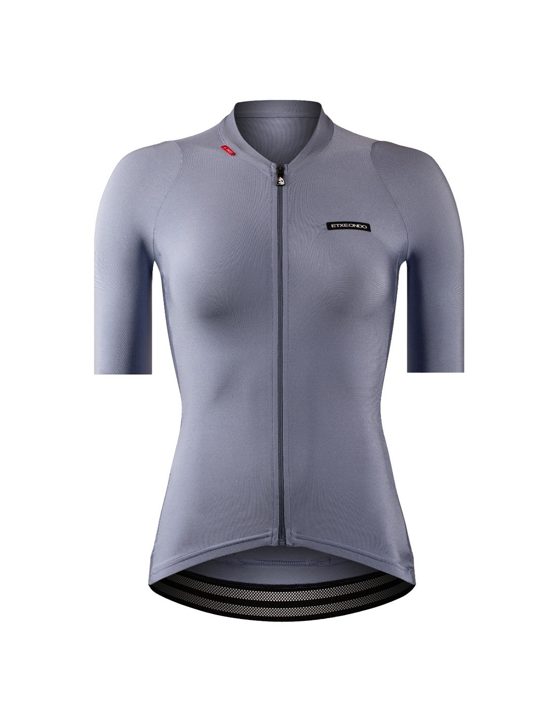 Alda Metalic Maillot Manga Corta Etxeondo Mujer Gris Perla