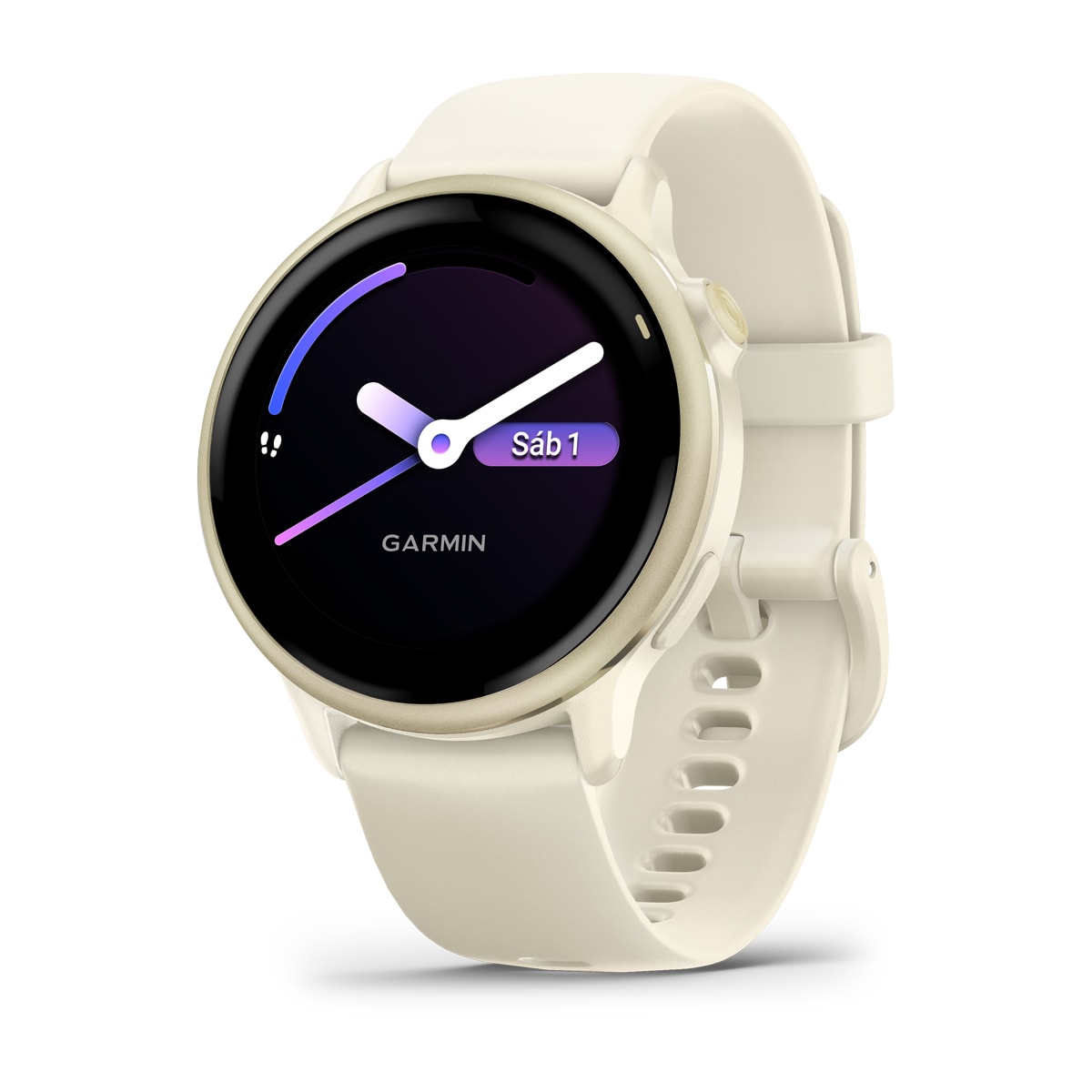 Reloj Garmin Vívoactive 6 Smartwatch GPS Blanco Oro