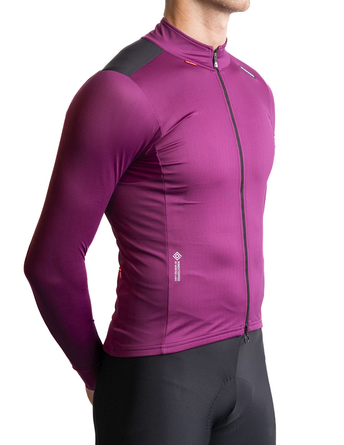 Dena Gore-Tex Windstopper Chaqueta Etxeondo Hombre Burdeos/Negro #3