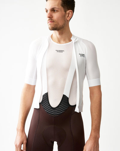 Maillot Manga Corta Pas Normal Studios Mechanism Hombre Blanco #3