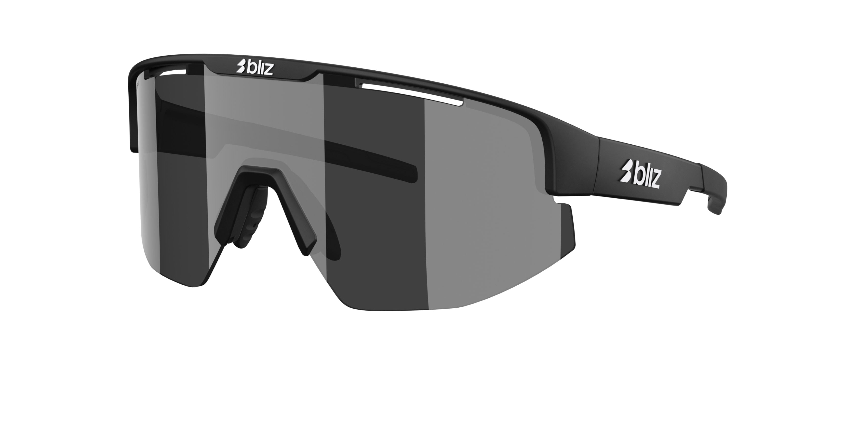 Gafas Sol Bliz Matrix/Negro Mate/Smoke/Silver Mirror