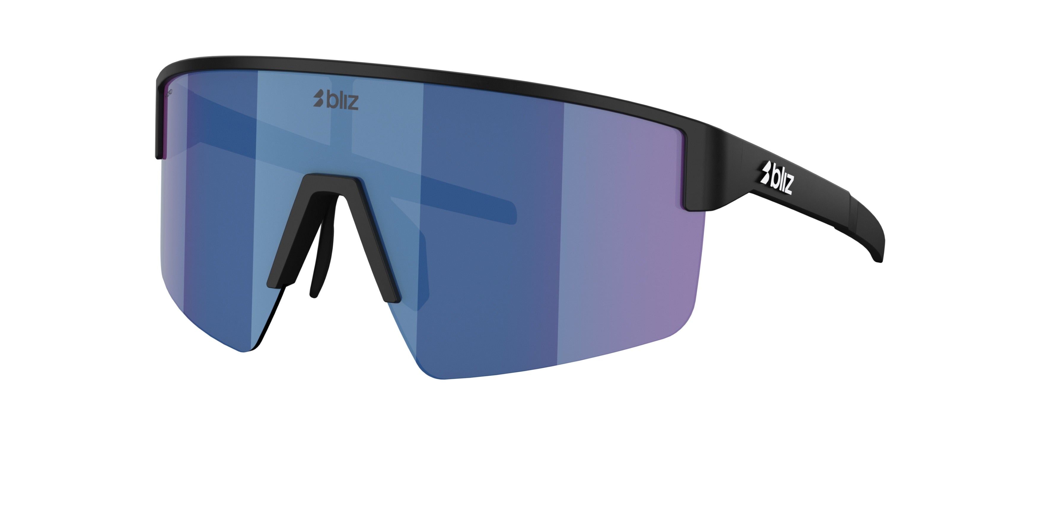 Gafas Sol Bliz P004/Negro Mate/Azul