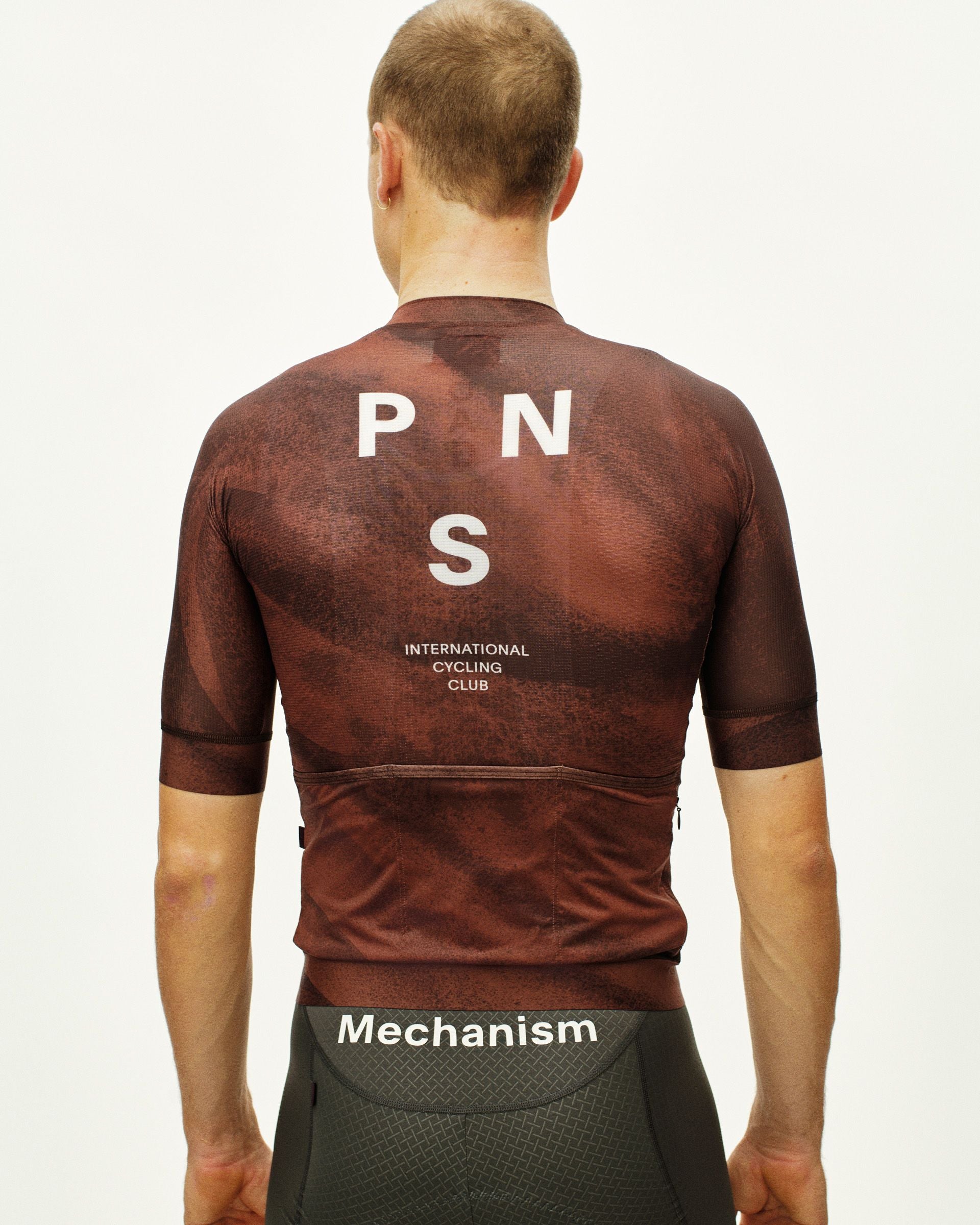 Maillot Manga Corta Pas Normal Studios Mechanism Hombre AOP Light brown #5
