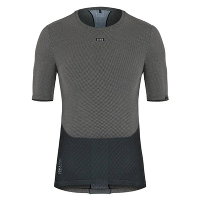 Cell Skin Camiseta Interior Manga Corta Gobik Mujer Gris/Negro