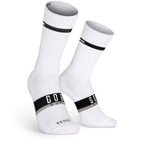 Superb Extra Lang Socken Gobik Unisex Horizon Weiß