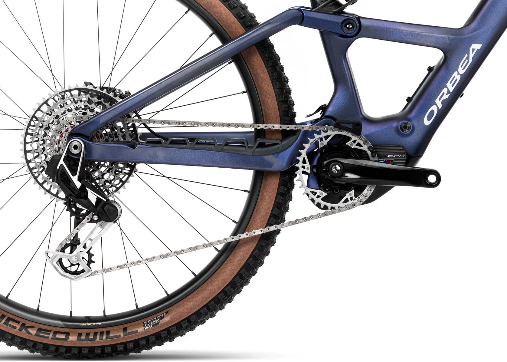 Orbea Rise SL M-LTD 630W 2025 Tanzanite Carbon View/Carbon Raw Matt #2