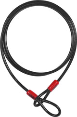 Abus Cobra 8/200 Stålkabellås Sort