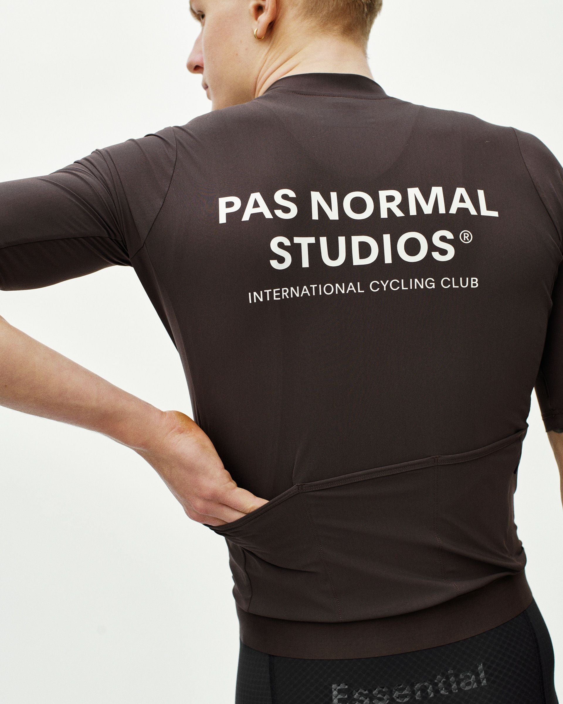 Maillot Manga Corta Pas Normal Studios Essential Hombre Dark Purple #8