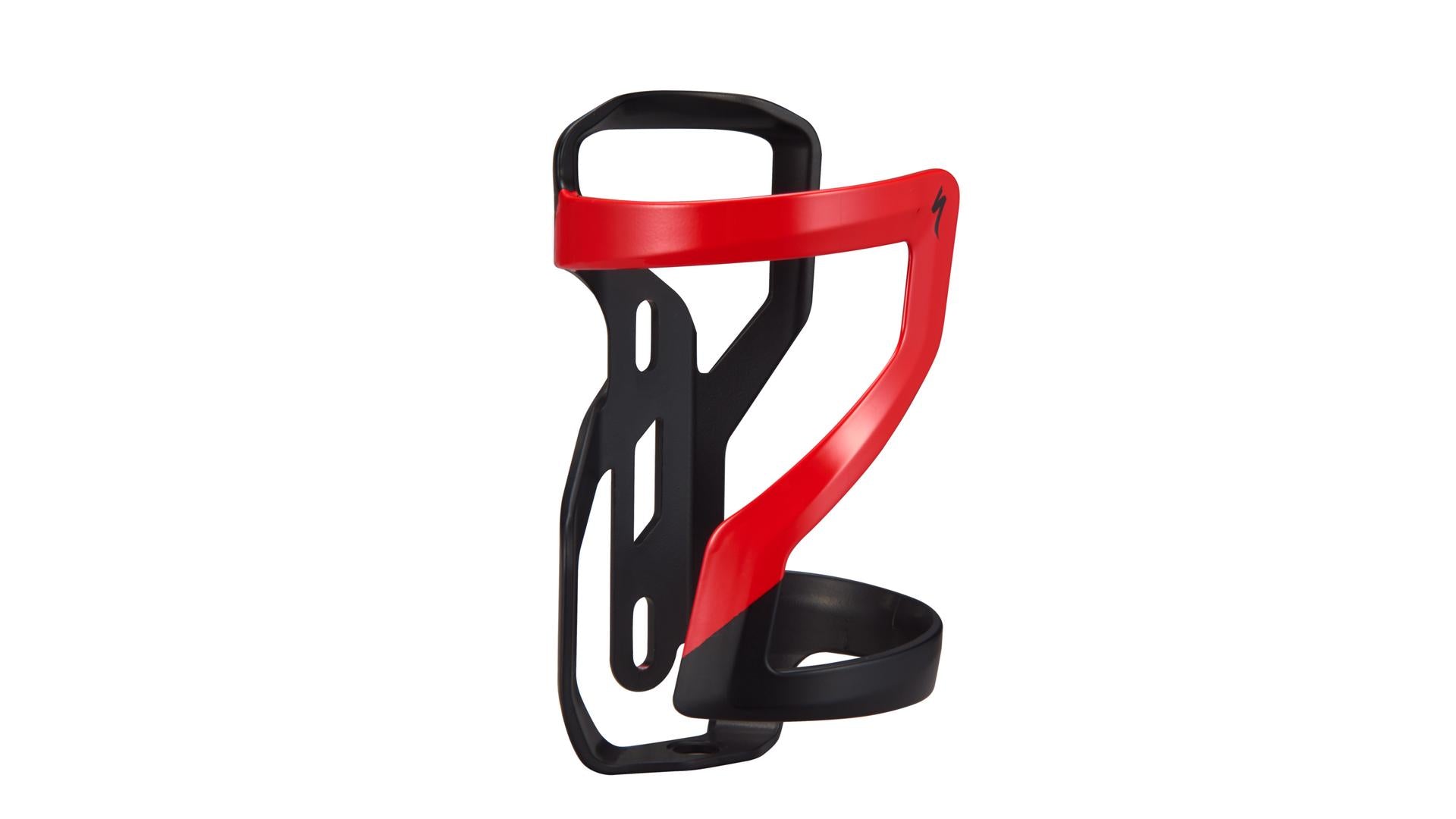 Zee Cage II Portabidón Carga Lateral Derecha Specialized Mate Negro/Flo Red