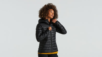 Chaqueta Plumas Empaquetable Specialized Mujer Negro #2