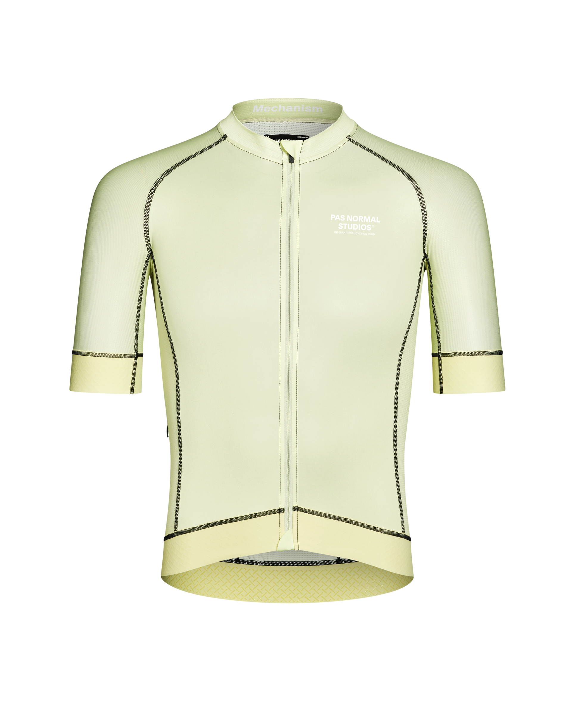 Maillot Manga Corta Pas Normal Studios Mechanism Hombre Dusty Lime #2