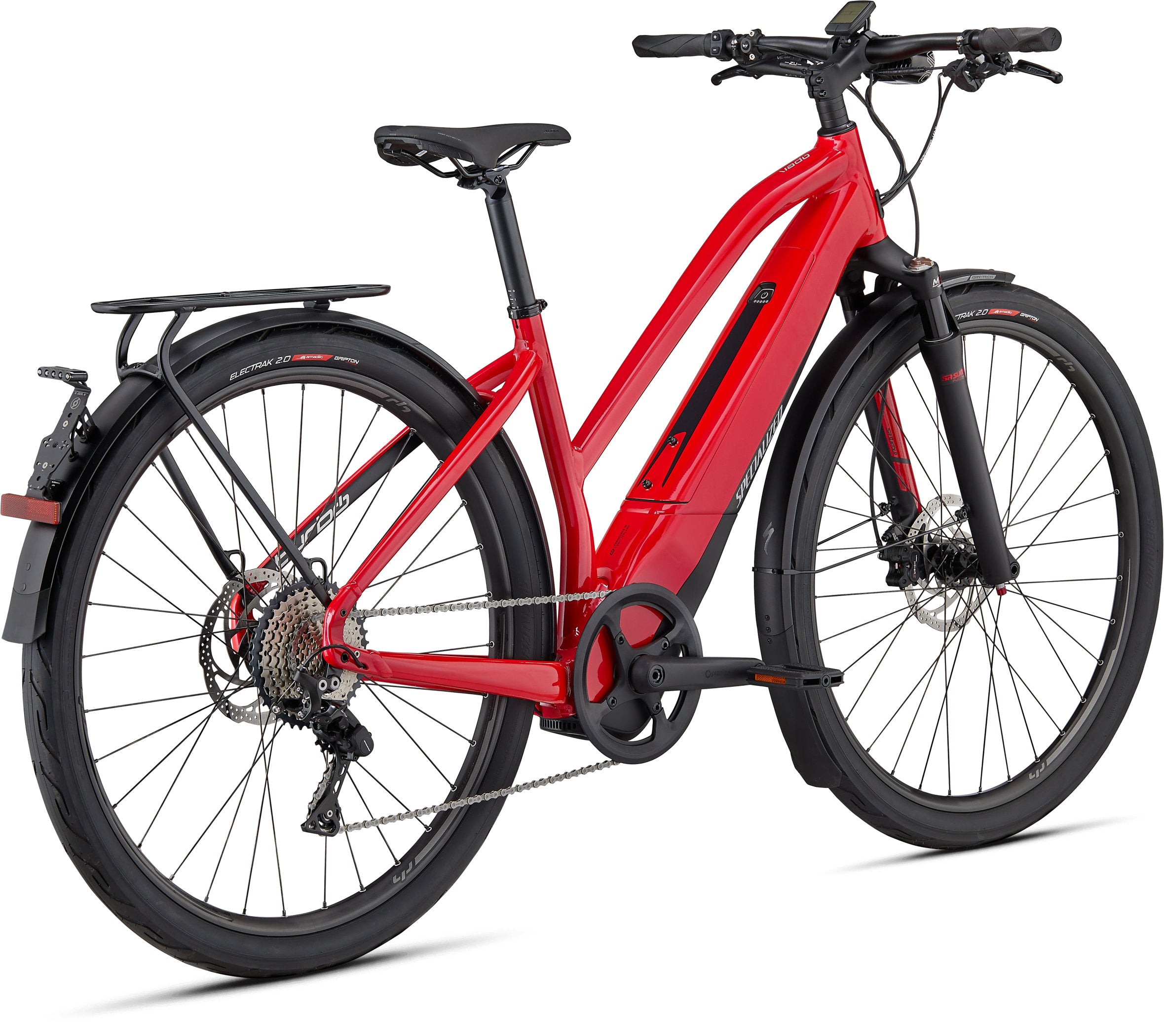 Bicicletas Electricas eUrbanas Specialized Turbo Vado 6.0 ST Flo Red W-Blue Ghost Pearl #3