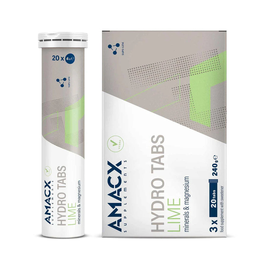 Pastillas Hidratación Amacx Hydro Tabs Lima Pack 3uds Transparente