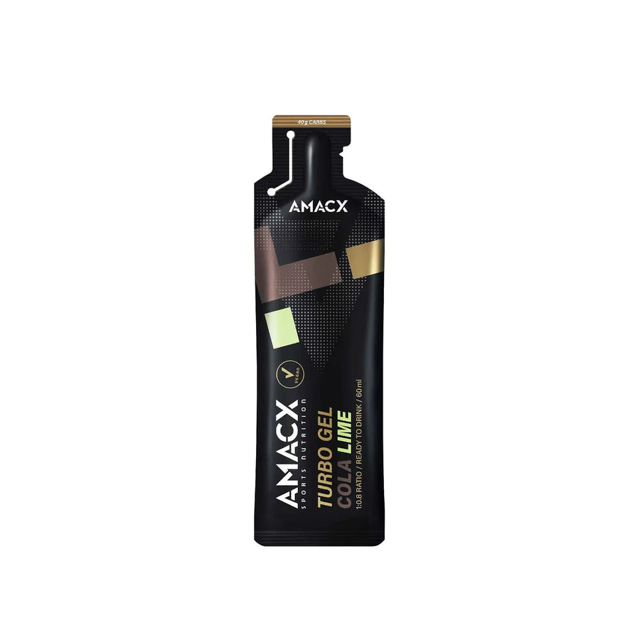 Geles Energéticos Amacx Turbo Gel Cola Lima Caja 12uds Transparente #2