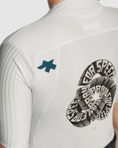 Maillot Manga Corta Assos Dyora RS S11 X Safa Brian Mujer Almond Milk #10