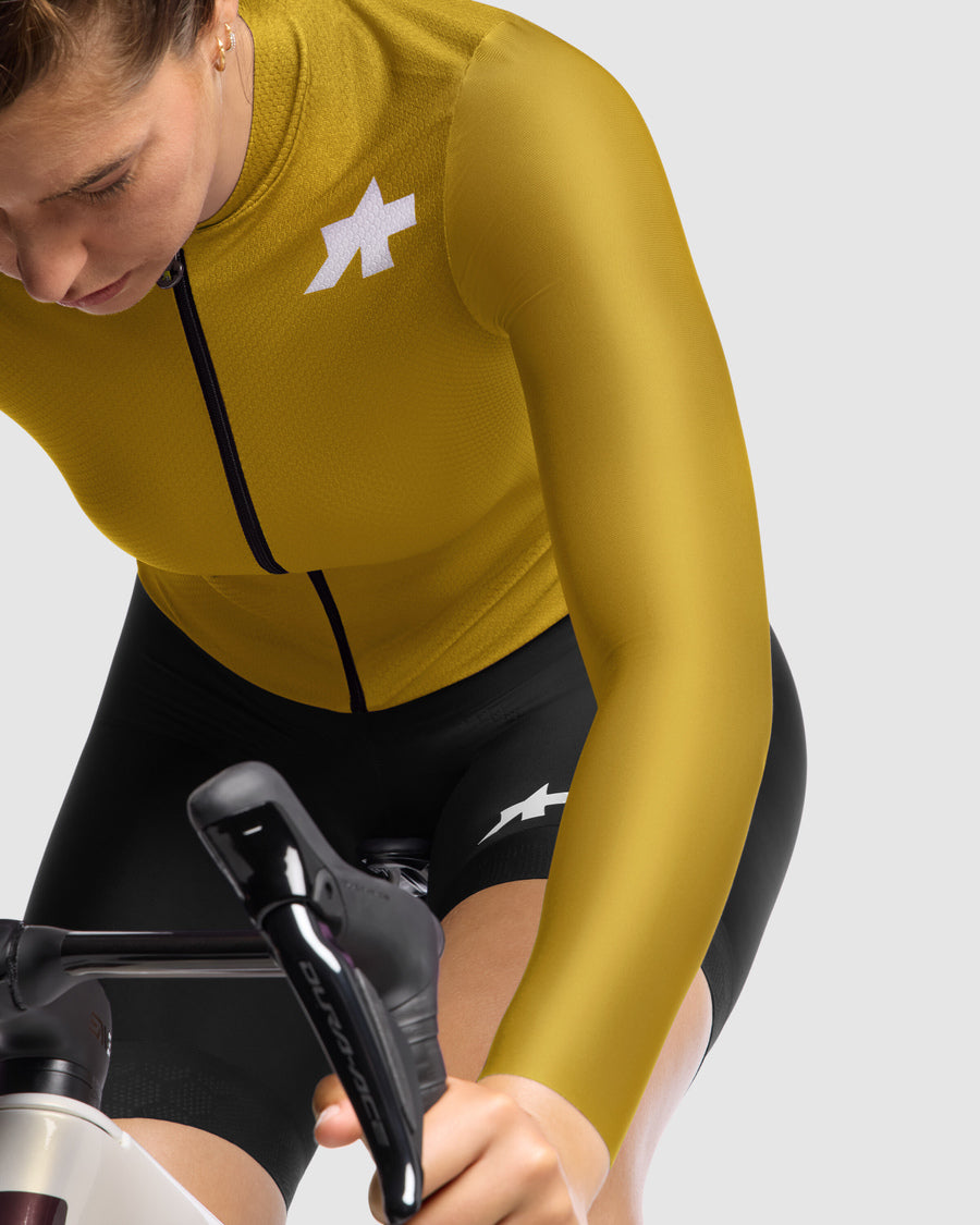 Maillot Manga Larga Assos Uma GT S11 Mujer Evo Golden Yellow #8