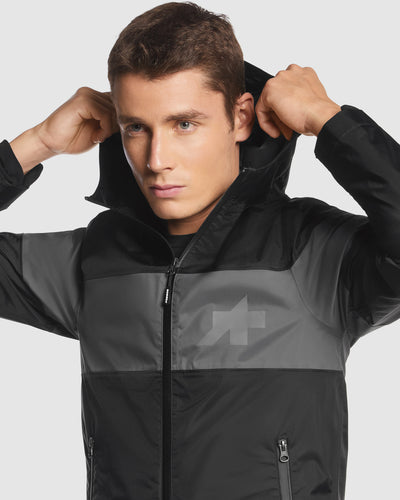 Assos Signature Evo Chaqueta Impermeable Negro #8