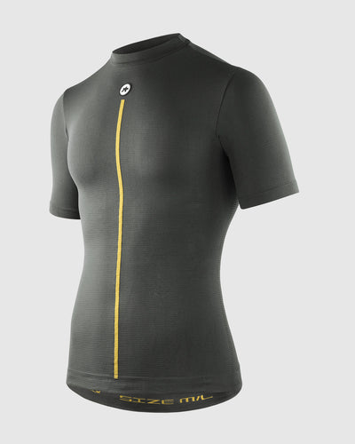 Assos SS P1 Camiseta Interior Primavera/Otoño Anthracite Grey #4