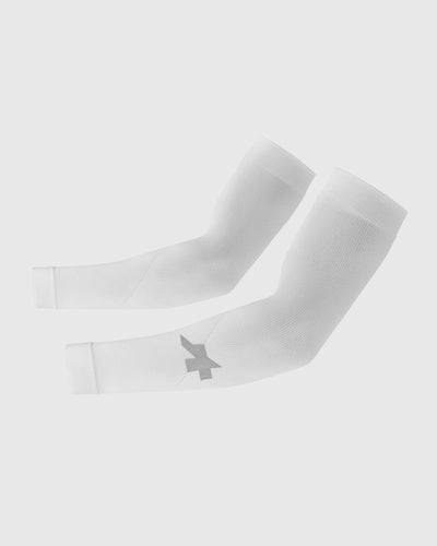 Manguitos Assos Summer UV Protector P1 White Series