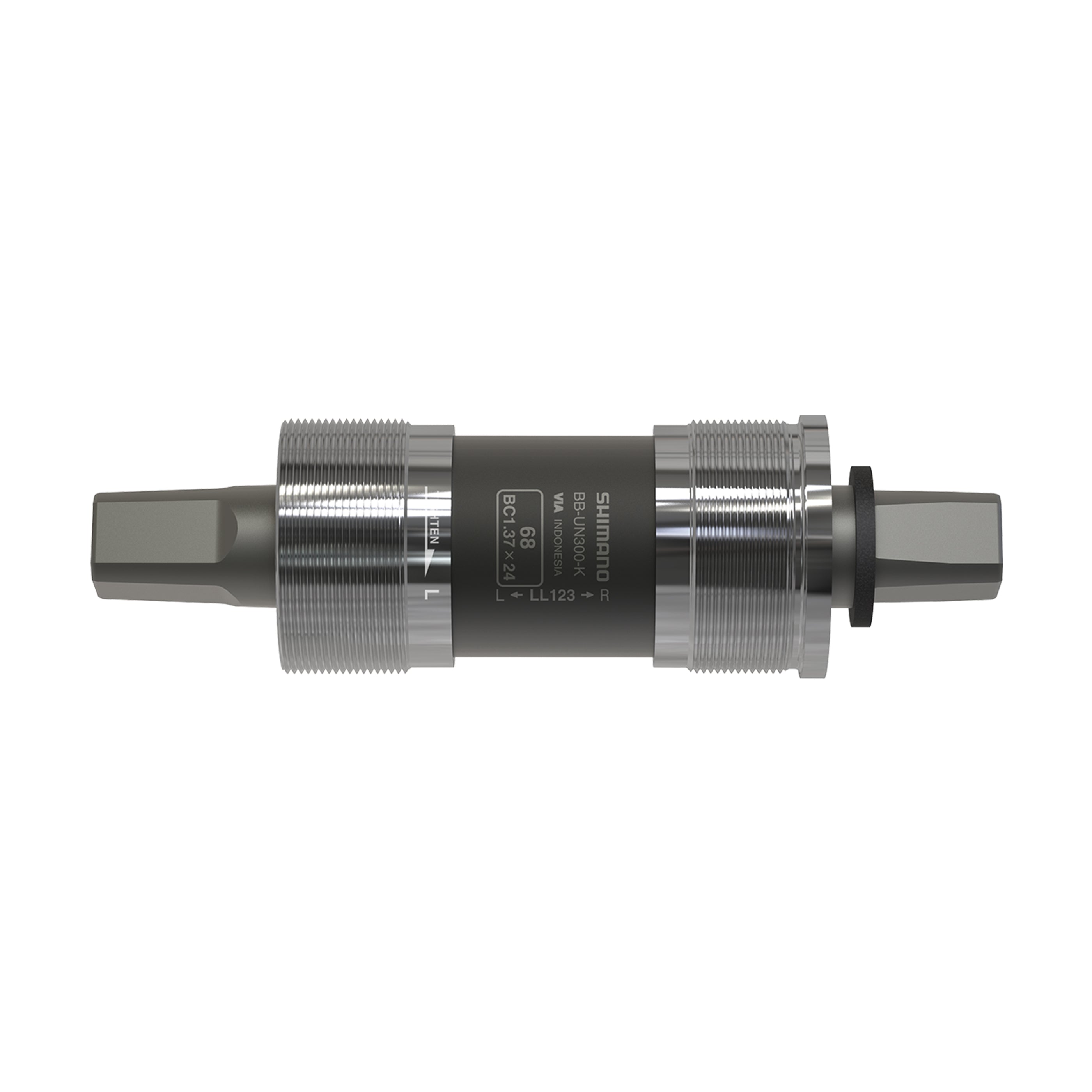 Shimano Eje Pedalier BSA 117.5/68mm BB-UN300 Cuadradillo Carter