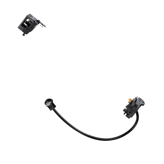 Portabatería Shimano Steps BM-EN801-B Sin Bombín/Cable 250mm Gen. 2 Negro