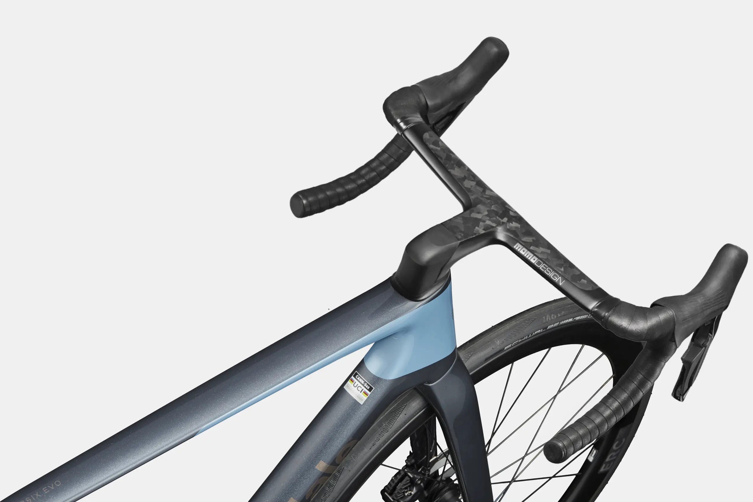 Cannondale SuperSix EVO 2 Manillar Una Pieza MoMo Design 2026 Tungsten Blue #4